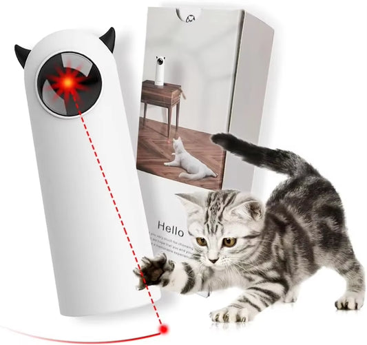 Automatic Cat Toys LED Laser Interactive Smart Teasing Pet Handheld Electronic Indoor Random Laser Cats Toy Accessories for Dog